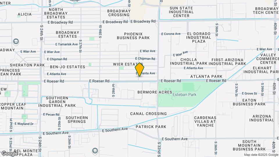 3102 E Roeser Rd Map and Location Details