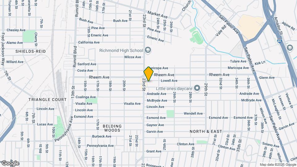 2318 Lowell Ave Mapa y Detalles de la Ubicación