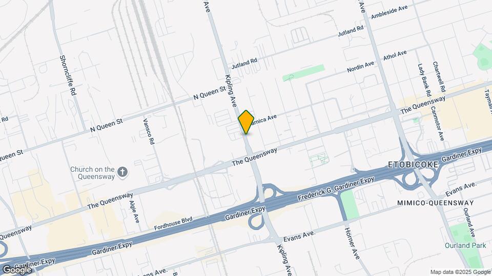 659 Kipling Ave Map and Location Details