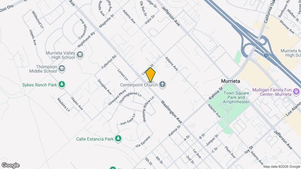 41987 Isadora St Map and Location Details