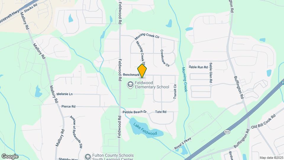 3580 Morning Creek Dr Map and Location Details