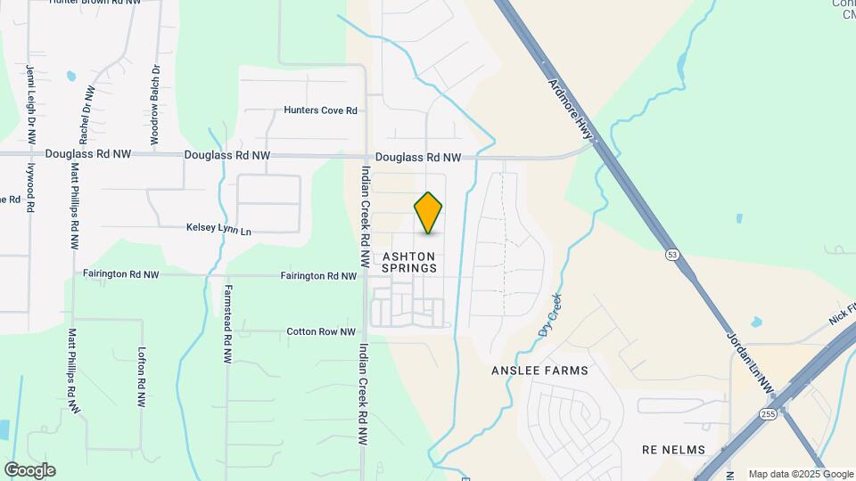 6411 Upchurch Dr Map and Location Details