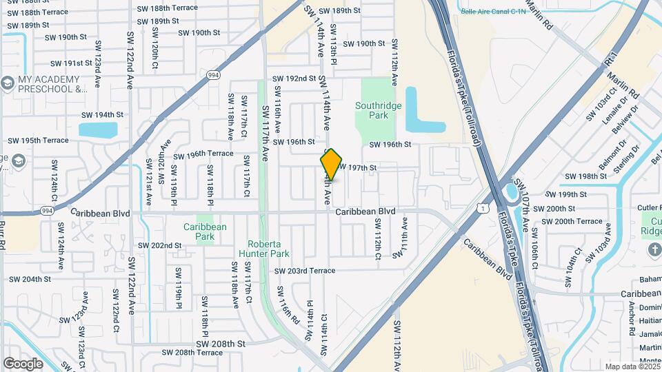 19851 SW 114th Ave Map and Location Details