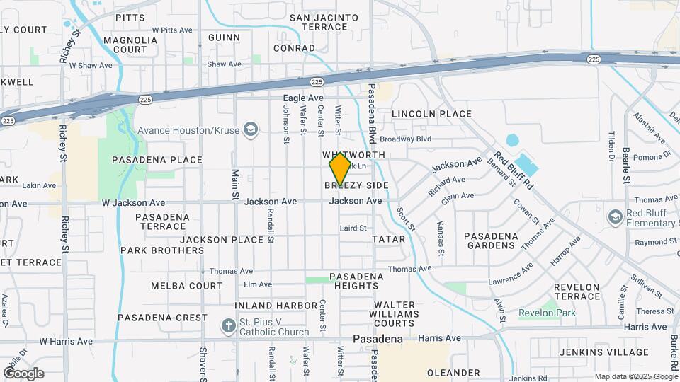 505 Witter St Map and Location Details