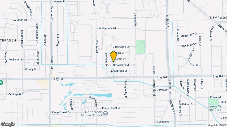 9810 Brookshire Dr Map and Location Details