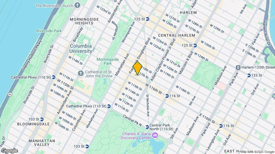 239-241 W 116th St Mapa y Detalles de la Ubicación