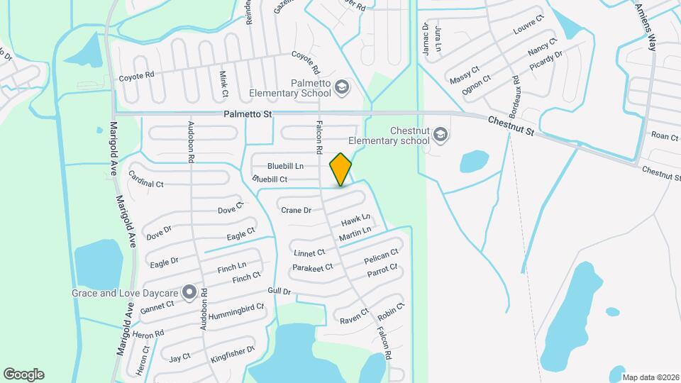 709 Cockatoo Ct Map and Location Details