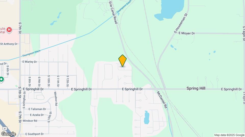 4293 S Avery St Map and Location Details