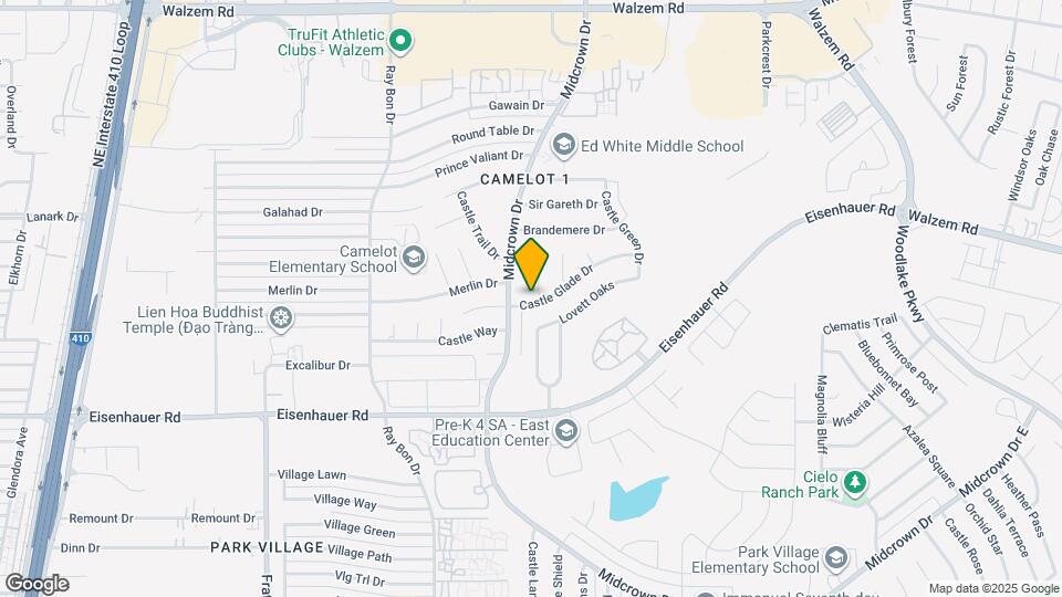 7403 Castle Crown Dr Mapa y Detalles de la Ubicación