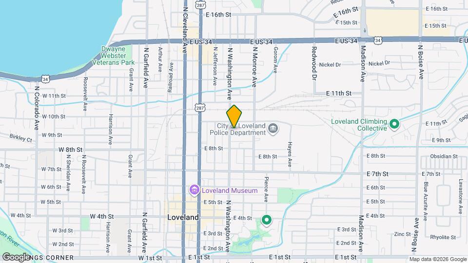 511 E 9th St, Unit 1002N Map and Location Details