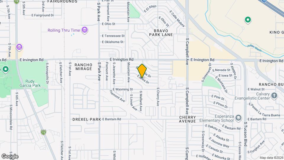 1430 E Iowa Dr Map and Location Details