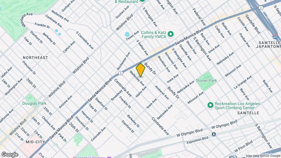 1522 Wellesley Ave Map and Location Details