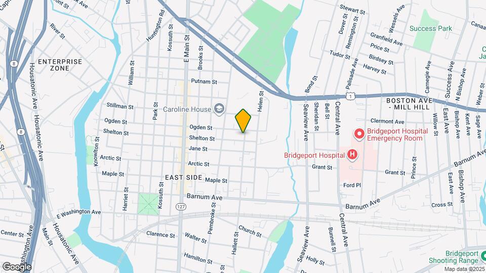 687 Hallett St Map and Location Details