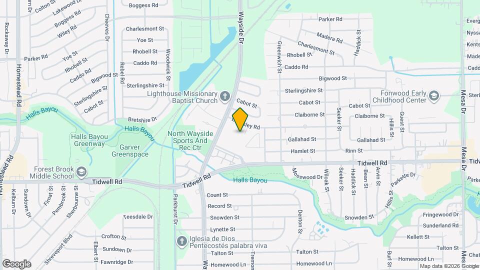 9607 Hanford St Mapa y Detalles de la Ubicación