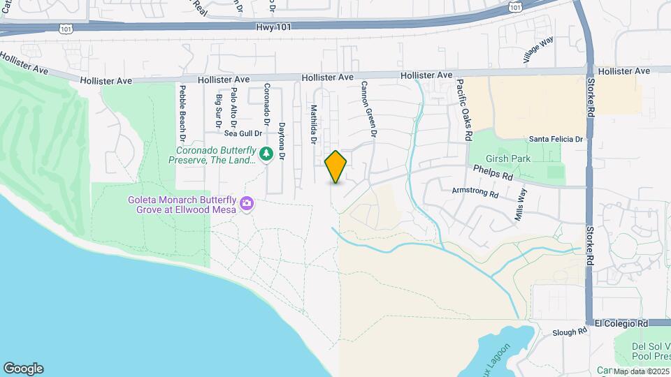 420 Ellwood Beach Dr Map and Location Details