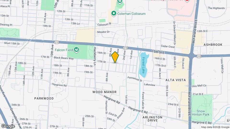 305 17th St Map and Location Details