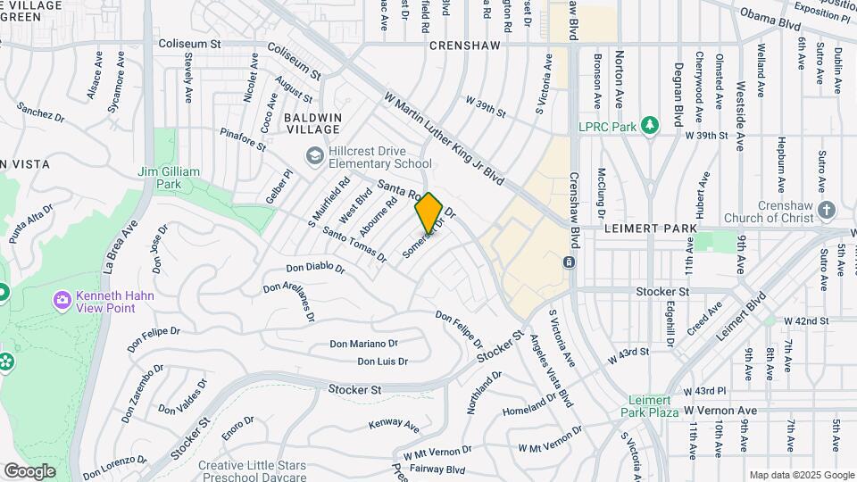 4132-4138 Somerset Dr Map and Location Details
