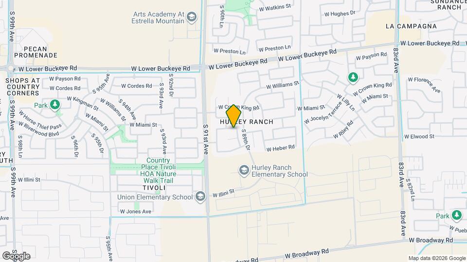 9013 W Kirby Ave Map and Location Details