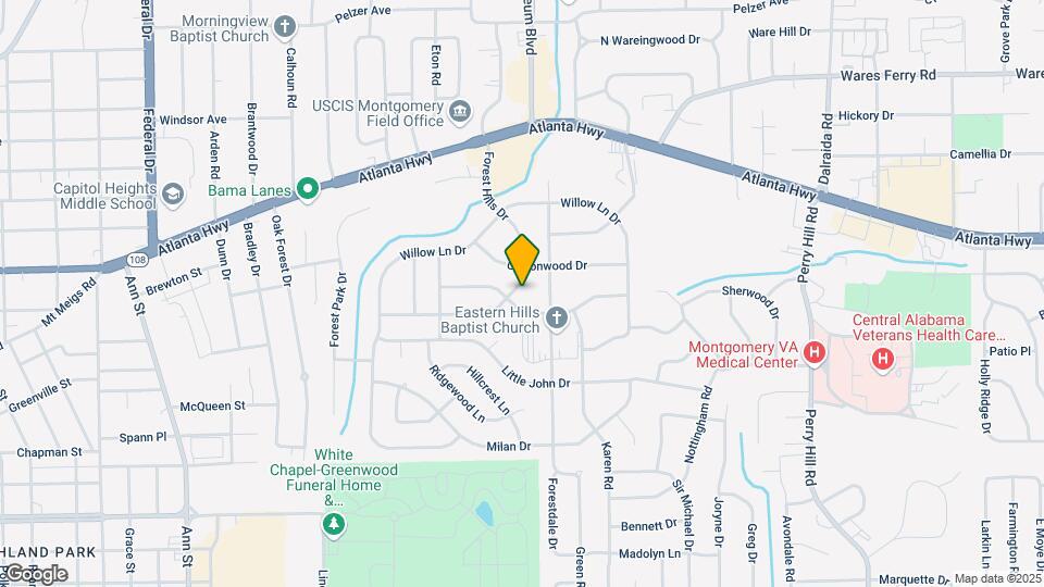 319 Forest Hills Dr Map and Location Details