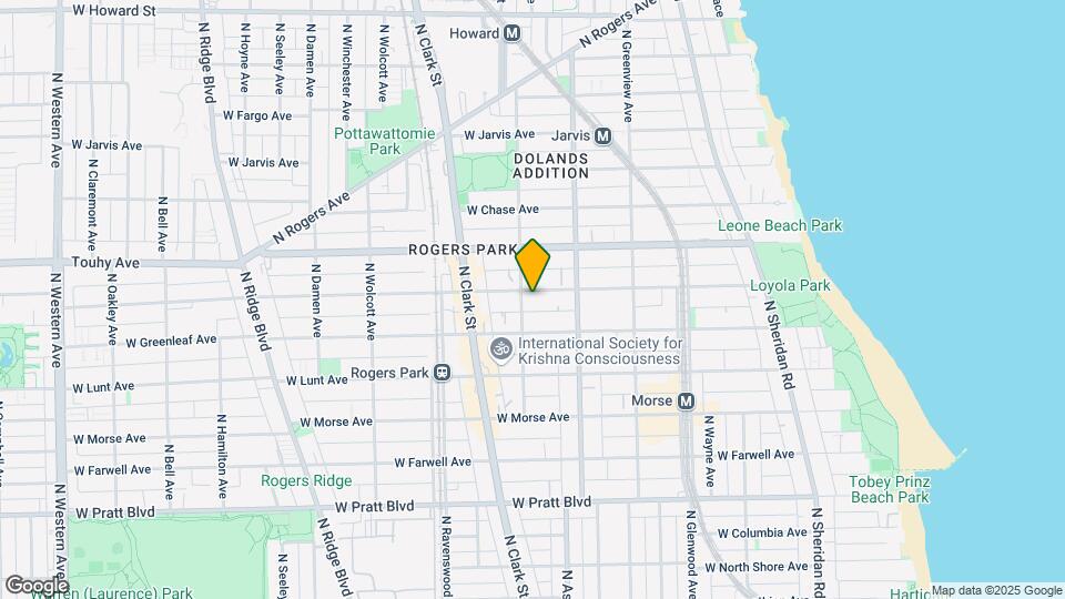 1645 W Estes Ave Map and Location Details