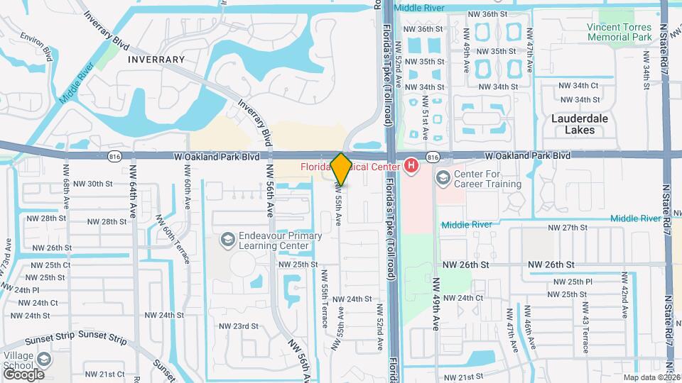 2800 NW 55th Ave Mapa y Detalles de la Ubicación