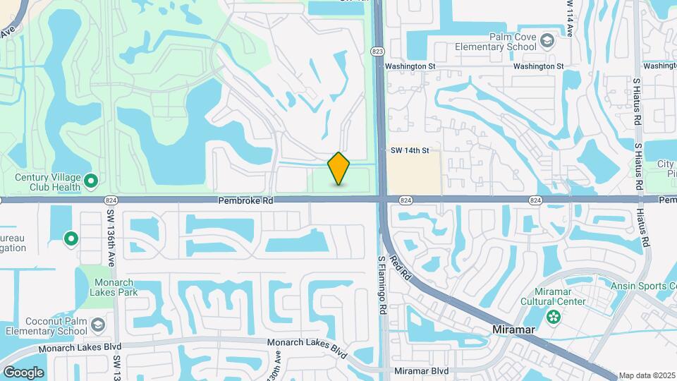 12551 SW 16th Ct, Unit 311c Map and Location Details