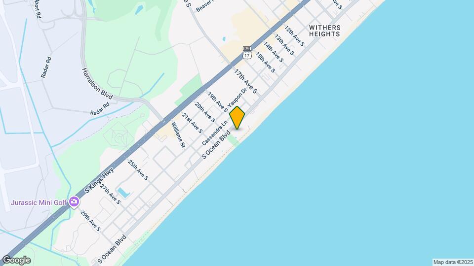 1905 S Ocean Blvd, Unit #1208 Ocean Park Resort Map and Location Details