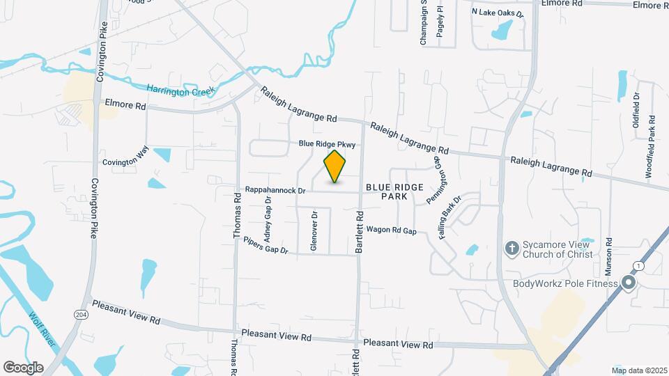 5450 Rappahannock Dr Map and Location Details