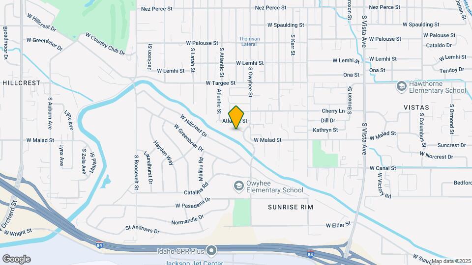 2515 S Owyhee St Map and Location Details