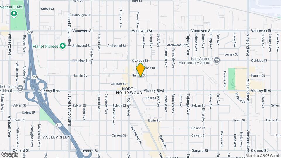 6448 Troost Ave Map and Location Details
