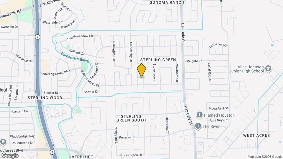 1335 Willersley Ln Map and Location Details