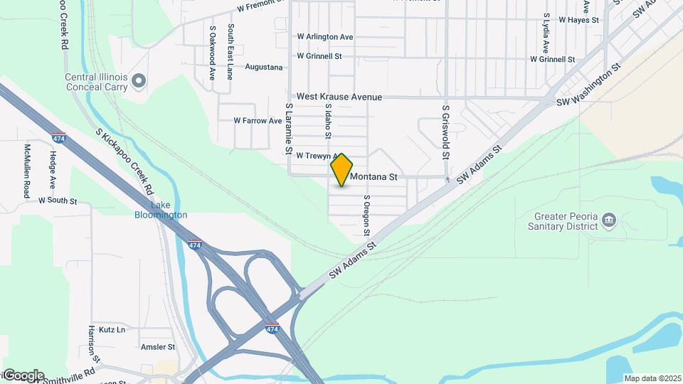 2909 W Wyoming St Map and Location Details