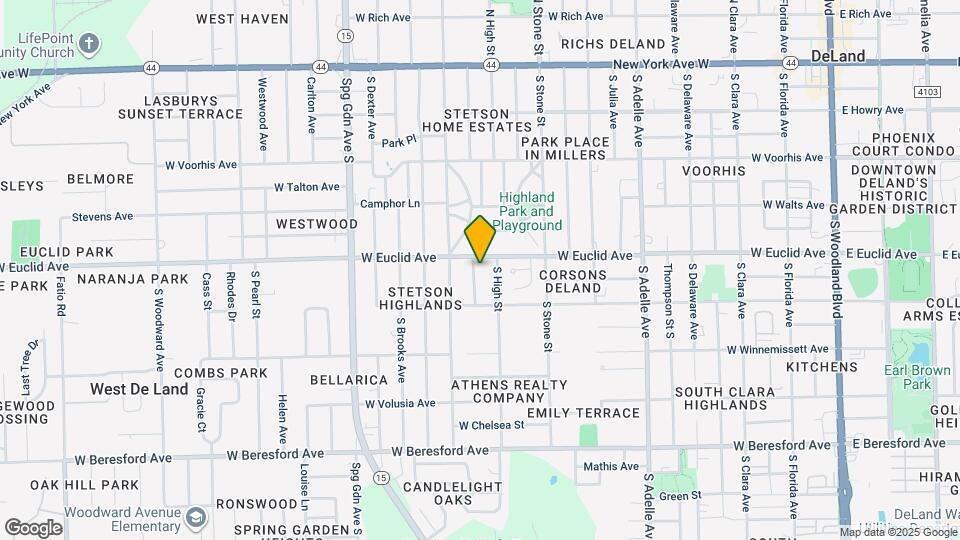 501 S Elsasser St Map and Location Details