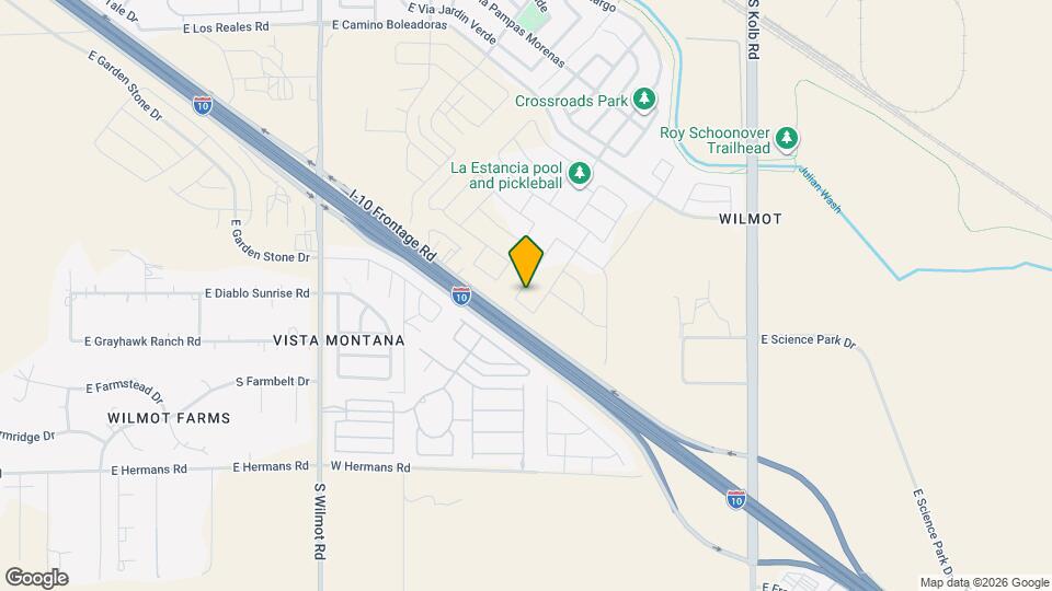 7755 S Via Casa De Campo Map and Location Details