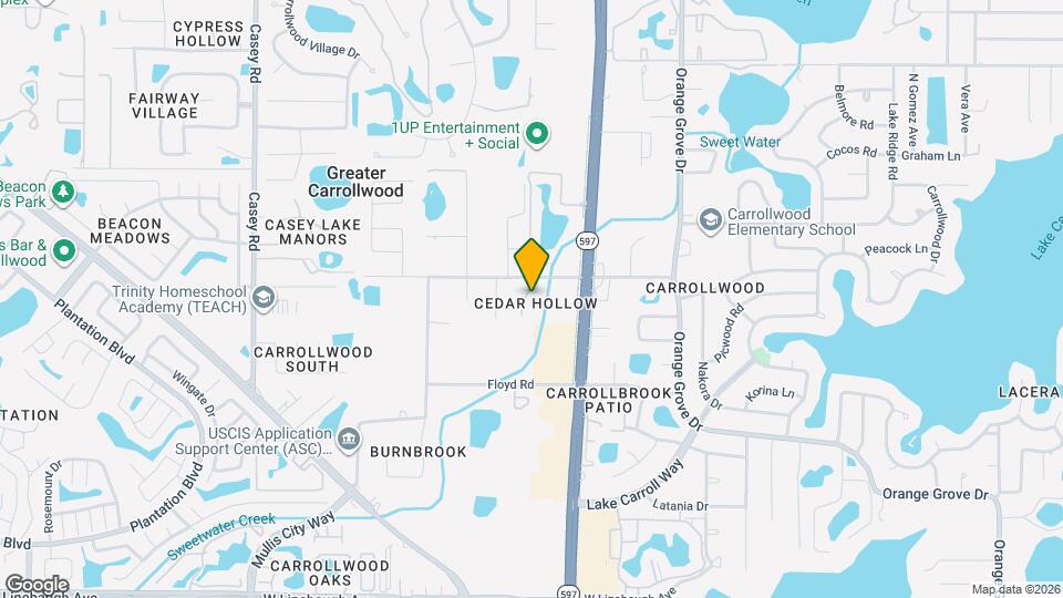 11219 Cedar Hollow Ln Map and Location Details