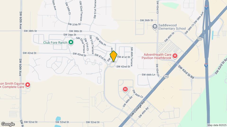 4194 SW 47th Ct Map and Location Details