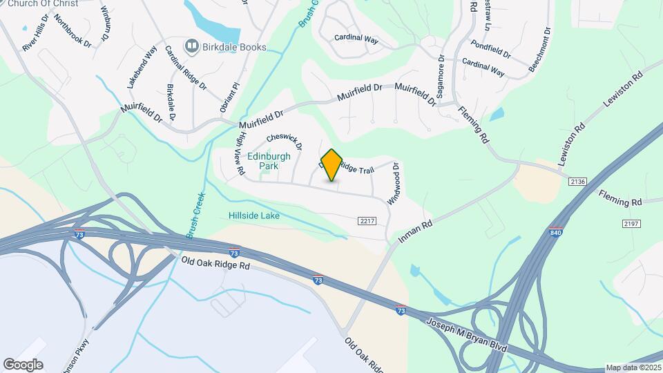 3201 High View Cir Map and Location Details