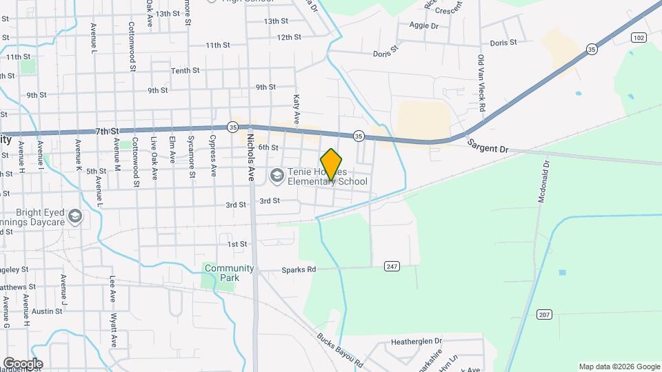 3519 4th St Map and Location Details