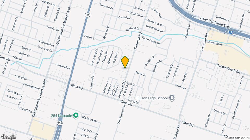 103 Castellon Ct Map and Location Details