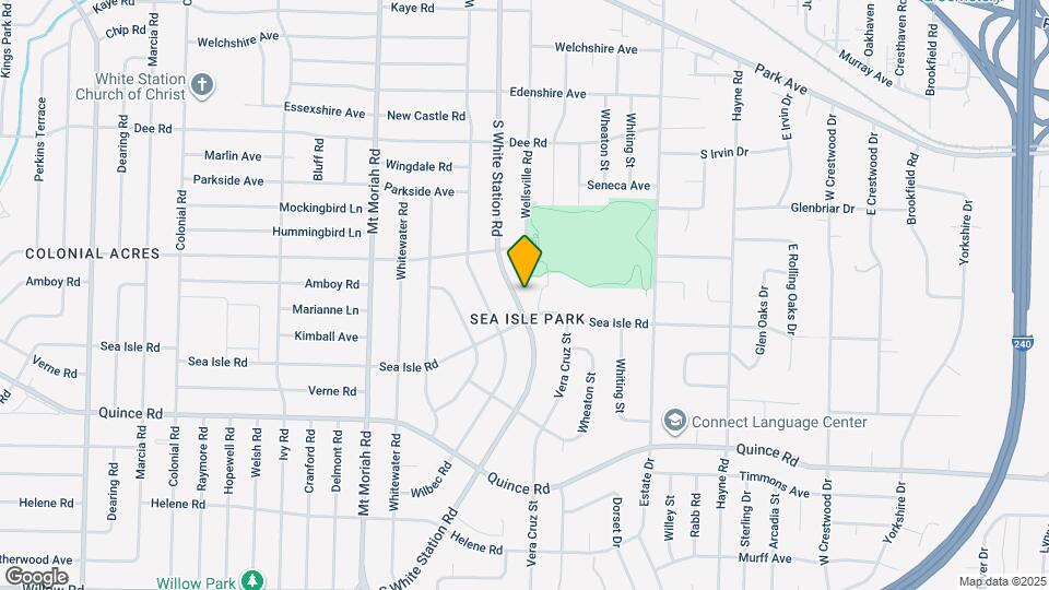 1340 S White Station Rd Map and Location Details