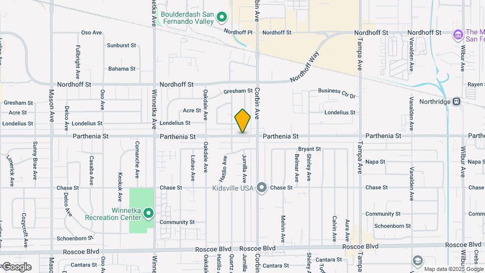 19732 Parthenia St Map and Location Details