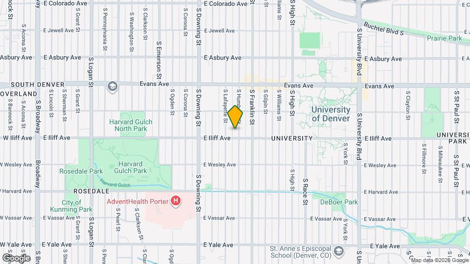 2275 S Humboldt St Map and Location Details