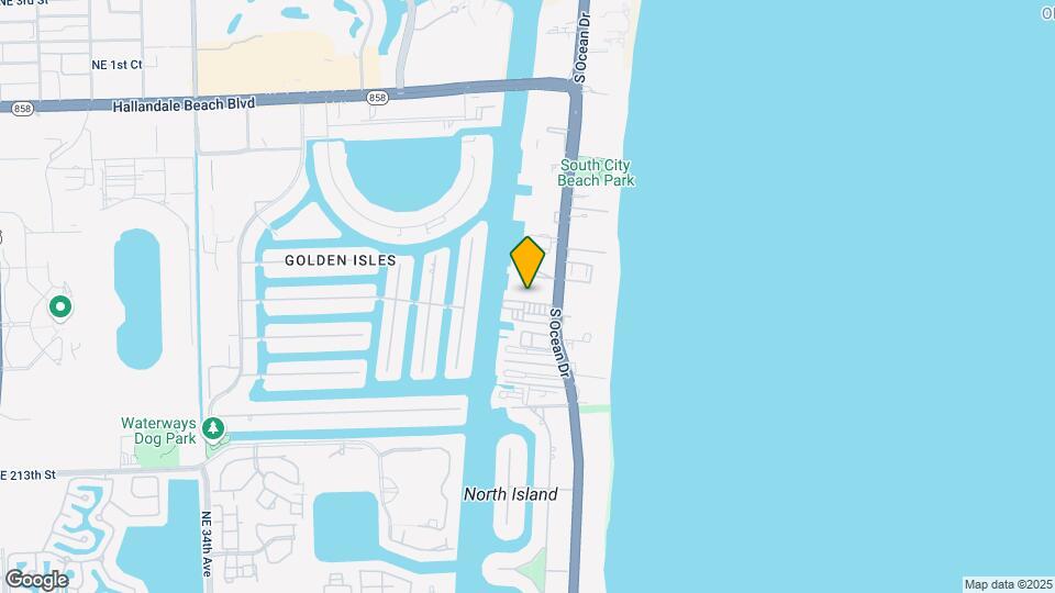 2001 S Ocean Dr Map and Location Details
