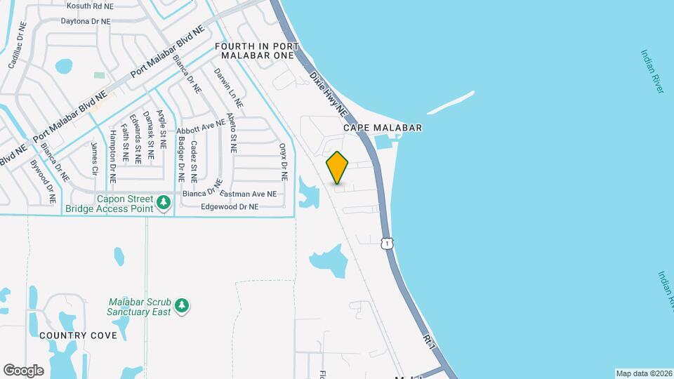 3614 Overlook Dr Map and Location Details