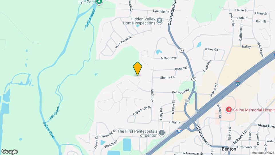 1514 Drennon St Map and Location Details