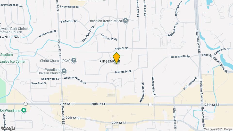 2523 E Mulford Ct SE Map and Location Details