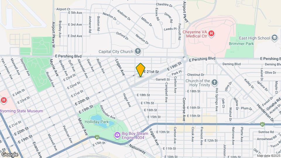 1808 E 19th St Map and Location Details