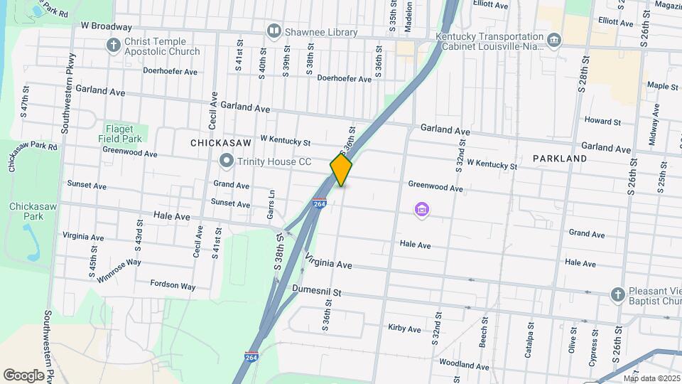 1048 S 36th St Map and Location Details