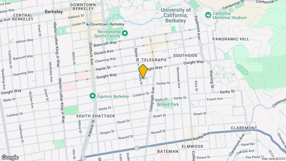 2529 Dana St Mapa y Detalles de la Ubicación