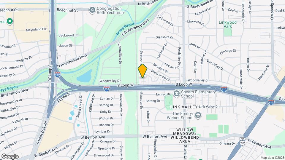 9417 Bassoon Dr Map and Location Details